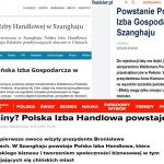 Polsko-Chińska Izba Gospodarcza w Szanghaju. Reaktywacja?